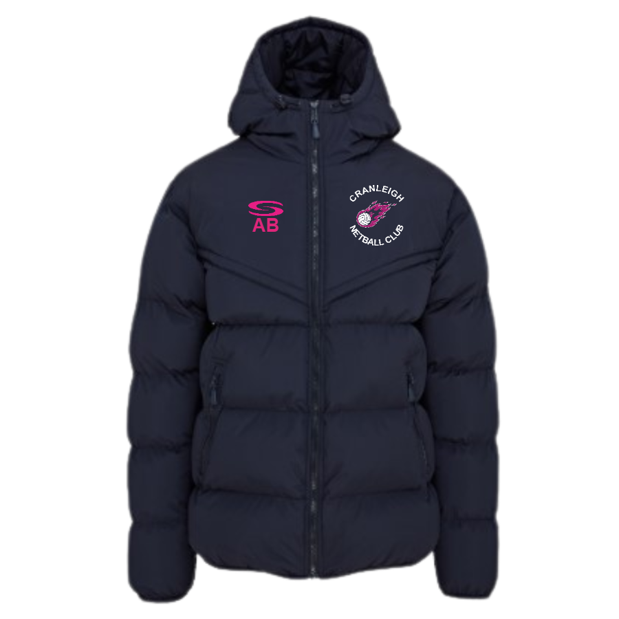 Cranleigh Netball Club - Core+ Thermal Jacket - Navy | Serious Sport